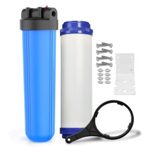 Carbon filter for chlorine, taste, odors and chemical removal