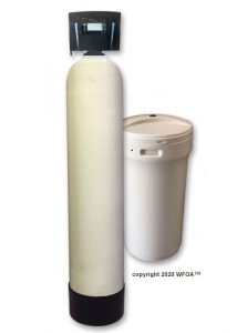 high flow rate water softener system