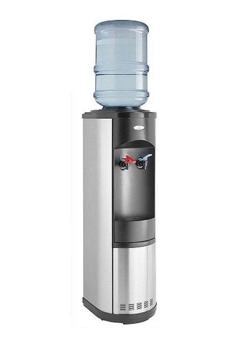 Premium Hot / Cold Bottled Water Cooler (Stainless)